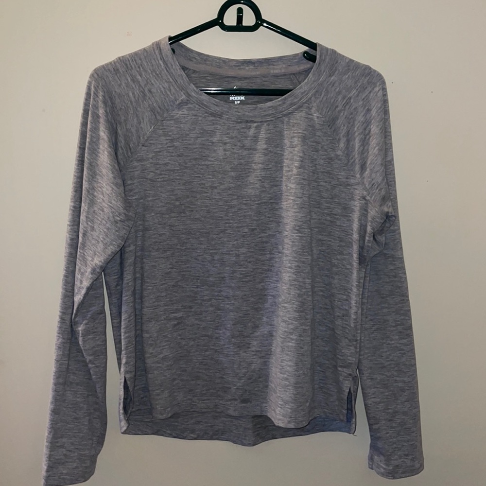 RBX athletic long sleeve grey top